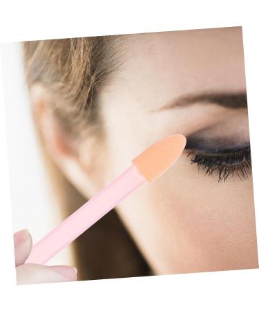 MUSISALY 24pcs Women Eyeshadow Brush Makeup Eye Sponge Foam Eyeshadow Double Head Eyeshadow Brush - Buy Online on GoSupps.com