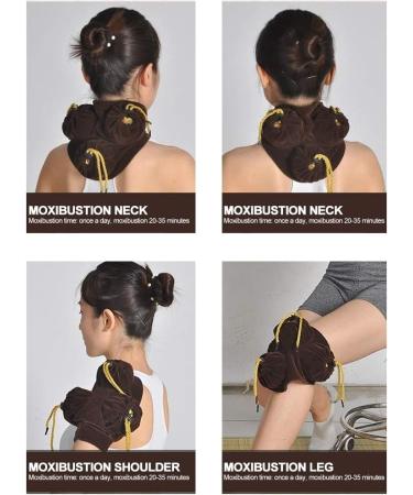 ZJchao Portable Moxibustion Bag - Adjustable Copper Moxa Box for Smoke-Free Moxibustion Therapy | International Shipping - Buy Online on GoSupps.com