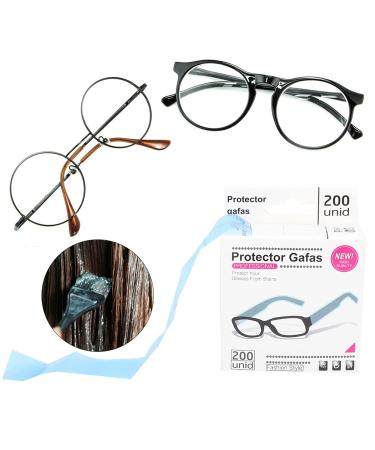 200 Disposable Glasses Leg Caps - Hair Dye Protection Accessories for Foot & Glasses - Buy Online on GoSupps.com