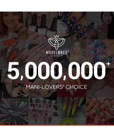 Modelones Gel Nail Polish -6 Colors Nude Pink Gel Polish Set Skin Tones Neutral Brown Soak Off Gel Nail Kit Manicure DIY Nail Art Salon Home Gift - Buy Online on GoSupps.com