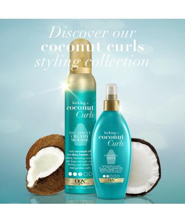 OGX Locking + Curls Finishing Mist (4021) Coconut 6 Fl Oz (Pack of 2) 6 Fl Oz (Pack of 2) Finishing Mist - Buy Online on GoSupps.com
