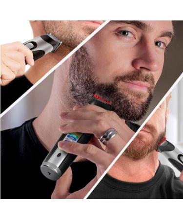 Wahl Colour Trim Stubble & Beard Trimmer - Rechargeable Men's Grooming Kit with Colour Coded Guide Combs - Buy Online on GoSupps.com