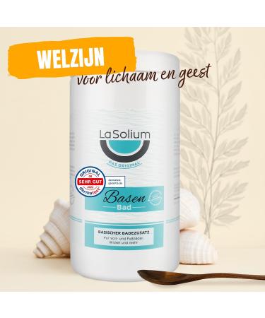 Sarenius Basenbad 1200 g Relaxation and skin care with basic bath salts ideal for deacidification and detoxing natural ingredients for a soft and invigorating bath - Buy Online on GoSupps.com