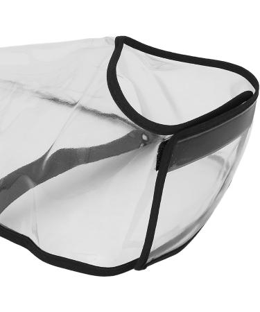 1 Pair Hair Stylist Shoe Covers Prevent Slipping Hair Dye Cape Shoes Plastic Shoe Cover Transparent Design Washable Suitable for All Sizes of Feet for Hair Cutting - Buy Online on GoSupps.com