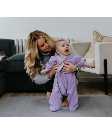 Baby Bliss Swaddle Star Wrap Fleece in Gift Box - Lilac | Soft Blanket for Newborns, Infants, and Toddlers | Ideal for Travel, Strollers, and Car Seats - Buy Online on GoSupps.com