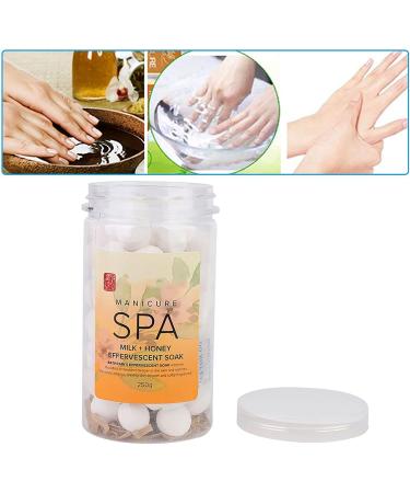 Kcabrtet Nail Manicure SPa Effervescent Soak Balls Remove Dead Skin Cuticles Moisturizing Hand Feet Care Tablets for Softening Skin Replenishing Moisture(Milk effervescent ball) - Buy Online on GoSupps.com