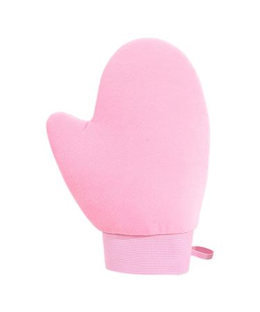 Autobronzant Applicateur de Lotion Auto-Bronzante - de Bronzage Portable pour Peau Sensible Visage Corps Jambes Hommes Femmes Voyage Maison Rose