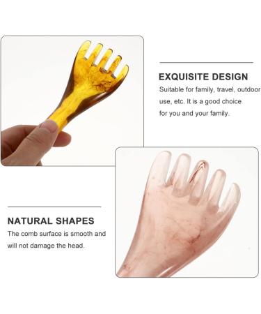 Aboofan 2-Stroke Massage Device - Five Claws Beeswax Guasha Tools for Skin Care & Scalp Massager | Body Scratching Spa Tool (17x5.5cm) - Buy Online on GoSupps.com