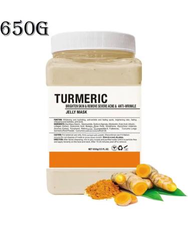 Moisturizing face mask for dry skin care turmeric jelly powder 650g - Buy Online on GoSupps.com
