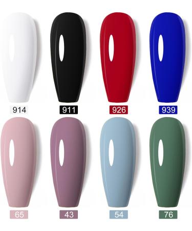 VENALISA Gel Nail Polish-Pure White Color Soak Off UV LED Nail Gel Polish Nail Art Starter Manicure Salon DIY at Home - Buy Online on GoSupps.com