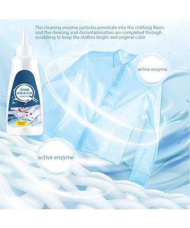 Active Enzyme Clothing Stain Remover Active Enzyme Laundry Stain Remover Garment Stubborn Stain Cleaner (3PCS Purple) - Buy Online on GoSupps.com