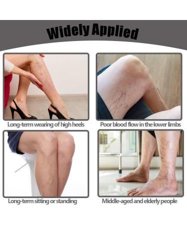 Varicose Veins Relief Patches - Soothe Leg Discomfort & Boost Circulation - 48 PCS | International Shipping Available - Buy Online on GoSupps.com