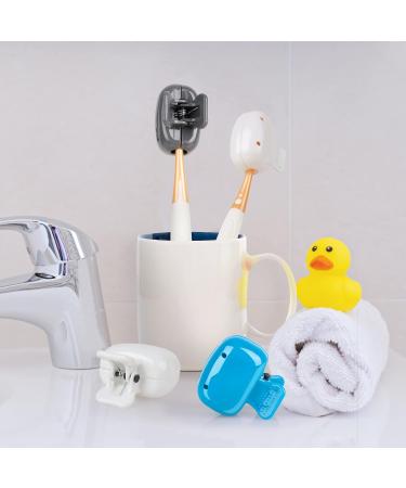 6 Pack Waenerec Toothbrush Cover Cap - Portable Toothbrush Protector for Home, Travel & Bathroom Storage - Buy Online on GoSupps.com