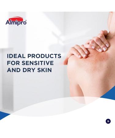 Almipro Syndet Skin Cleanser - Soap-Free Moisturizing Body Wash with Aloe Vera & Oatmeal for Sensitive Skin | 16.9 fl. oz. | Dermatologist Recommended - Buy Online on GoSupps.com