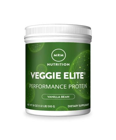 MRM Smooth Veggie Elite Performance Protein Vanilla Bean 18 oz (510 g)