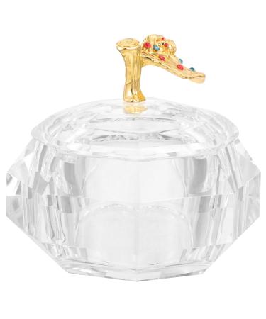 Beaupretty tools nail dish bowl nail cups acrylic nail dappen dish manicure nail cup manicure nail dish nail powder holder nail liquid holder nail dish cup Glass saucer cup Metal