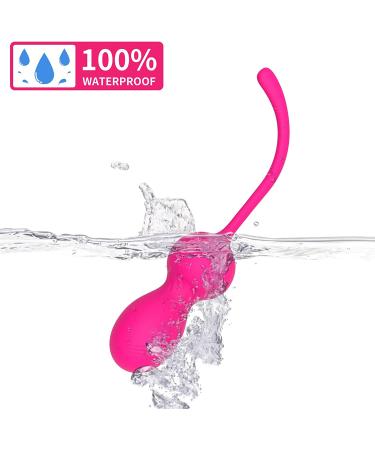 Pelvic Exercise Ball - 16 Modes, Remote Control - Pink Red - Buy Online on GoSupps.com