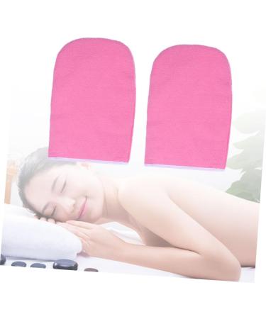 DOITOOL 3 Pairs Paraffin Wax Gloves Insulated Gloves Hand Spa Cover Hand Treatment Mitts Bath Treatment Mitt Take a Bath Cotton Gloves Pink - Buy Online on GoSupps.com