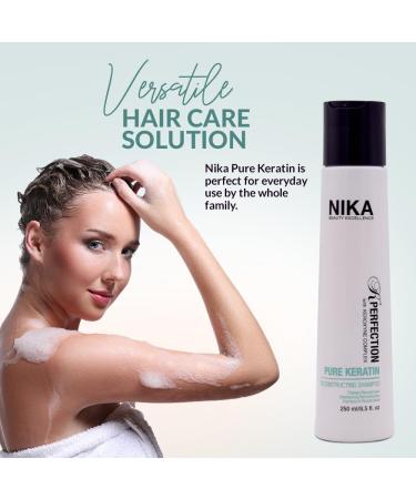 Buy NIKA Fairy Silk Pure Keratin Reconstructing Shampoo - 8.50 fl oz | International Shipping Available - Buy Online on GoSupps.com