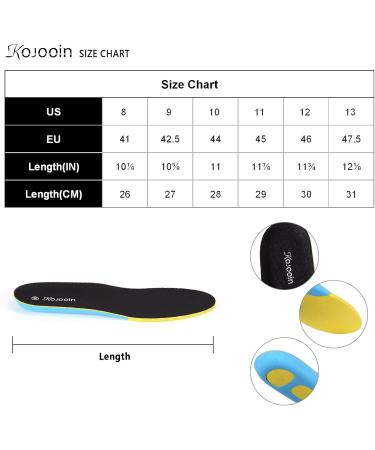 Sport Athletic Shoe Insoles | Comfort Inserts for Men & Women | Perfect for Running Walking & Hiking - Buy Online on GoSupps.com