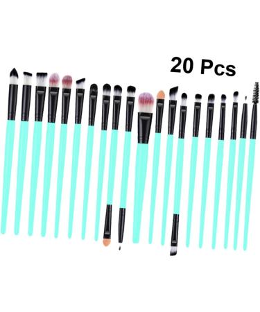 WOONEKY 20pcs Eyelash Eye Shadow Brush Makeup Brush Kit Eyeshadow Tools Shadow Eye Shadow Brush Size 1 As Shown - Buy Online on GoSupps.com