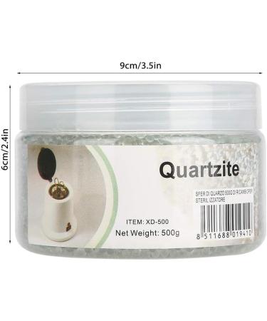 ANKROYU 500g Clear Glass Balls Indicating Silica Gel Beads Hand & Nail Care Reusable Nail Cleaning Box Sand Beads - Buy Online on GoSupps.com