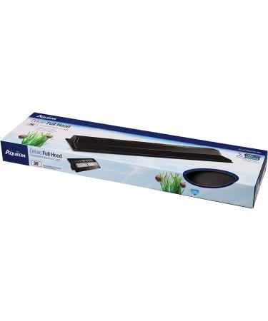 Aqueon Deluxe 36 Full Fluorescent Black Aquarium Hood - Buy Online on GoSupps.com