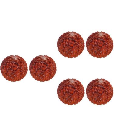 Magiclulu toy 6 pieces of carnival Small baoding balls Hand exercise ball Massage ball toys wooden massage decoration decompression jewelry handy handicrafts laos accessories
