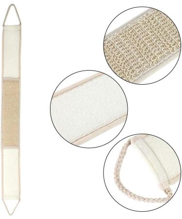 Body Scrub Cotton Linen Towel - Ultimate Shower & Bath Loofahs Sponges Tool for Exfoliating & Cleansing - Buy Online on GoSupps.com