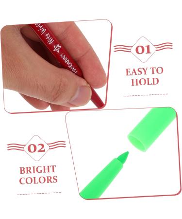 Beavorty 10 Pcs Halloween Paint Pen Make up Highlighter Glow Eyeliner Pencil Fluorescence Liner Plastic 12.00X0.80X0.80CMx2pcs Assorted Colorx2pcs - Buy Online on GoSupps.com