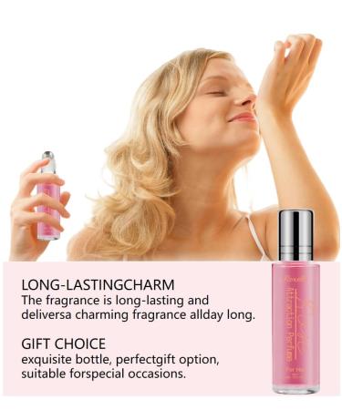 Womens Perfume Pheromone Long Lasting Roll On Pheromone Perfume Oil Fragrance Personal Cologne for Her to Attract Men Perfect for Daily Wear Romantic and Seductive Scent for All Occasions (1 pcs) - Buy Online on GoSupps.com