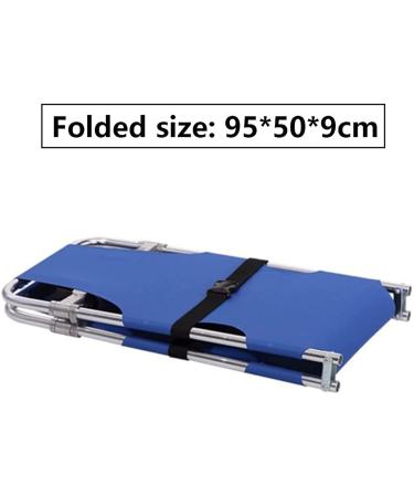 Foldable Portable First Aid Rescue Carrier - Medical Aluminum Transport with Wheels 350 lb Capacity - Buy Online on GoSupps.com