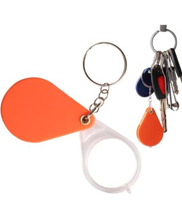Small Magnifyingg Glass - Keychain | Magnifyingg Glass | Reading Magnifyingg Glass Folding for Old People Portable for Reading Handheld Folding - Buy Online on GoSupps.com