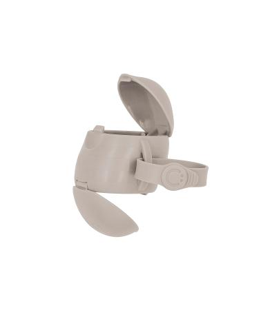 Ubbi On-The-Go Dual Pacifier Holder - Portable Diaper Bag Accessory for Newborns - Taupe - Buy Online on GoSupps.com