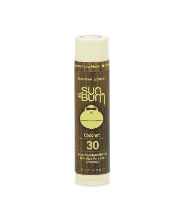 Sun Bum  Coco Lip Balm 30SPF  0.15 Ounce - Buy Online on GoSupps.com