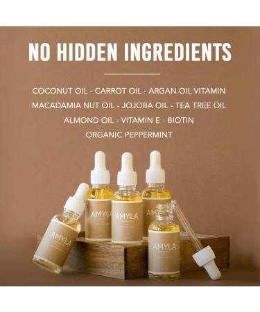 Amyla Cosmetics Hair Growth Serum for Women - 1 FL Oz (30 mL) - Hair Treatment - Buy Online on GoSupps.com