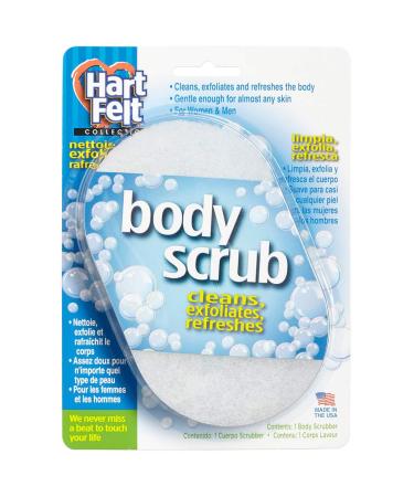 HartFelt Skin Care Bundle - 2 Facial Scrub Sponges & 2 Body Scrub Sponges - Buy Online on GoSupps.com