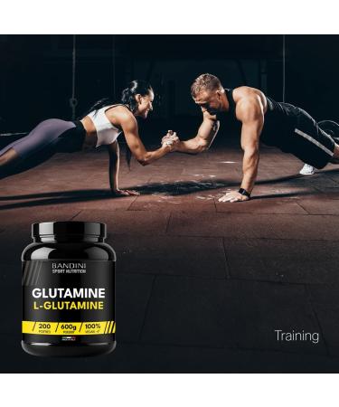 Bandini Pure LGlutamine Powder 600g Amino acid useful for intensive physical exertion Glutamine POWDER 100 Vegan - Buy Online on GoSupps.com