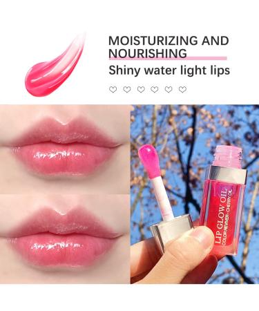 Hydrating Cherry Red Lip Oil: Plumping Tinted Gloss for Long-Lasting Nourishment - Buy Online on GoSupps.com