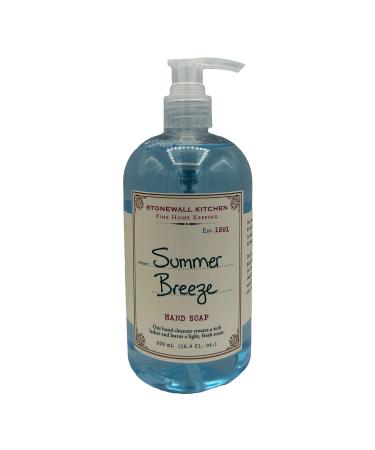 Stonewall Kitchen Summer Breeze Hand Soap 16.9 Fl Oz - Refreshing & Moisturizing - Buy Online on GoSupps.com
