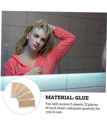 Housoutil 6 Sheets Double-sided Tape Wigs Tapes Replacement Scalp Tape Lace Front Wig Tape Hair Extension Tape Hair Extensions Tapes Tape for Wigs Adhesive Double Sided Suite - Buy Online on GoSupps.com