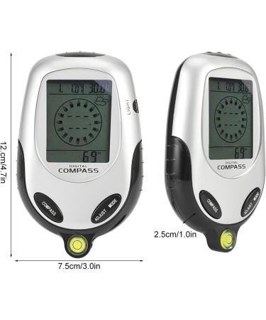 Buy Electronic Thermometer Compass - Mobile Weather Device with Calendar for Outdoor Climbing Camping & Picnics (Black) - Best International Shipping - Buy Online on GoSupps.com