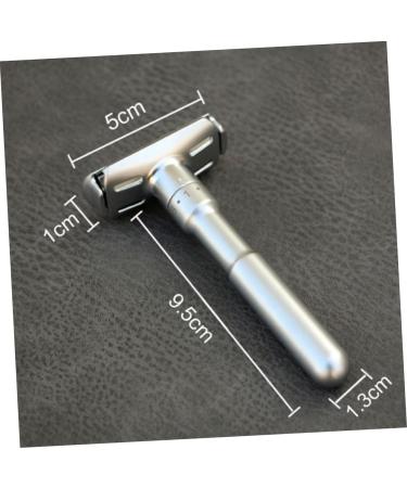 Angoily Pro Shave Razor - Double-Sided Manual Razor for Superior Facial Hair Management | International Shipping Available - Buy Online on GoSupps.com