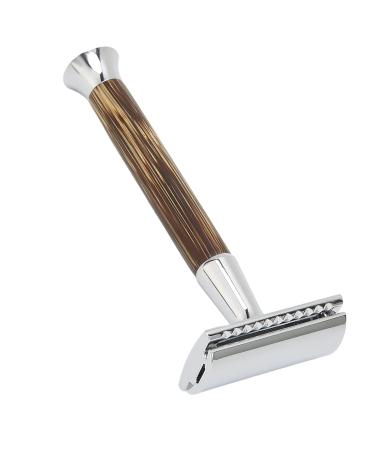 Professional Double Edge Safety Razor - Durable Long Handle for Fast Safe Shaves | Classic Everyday Use - Buy Online on GoSupps.com