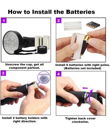 UV Flashlight 100 LEDs UV Light Torch Lamp 395nm Ultraviolet Blacklight with Protective Gogggles for Pet Dog Cat Stains Inspection Currency Bed Bug Detector for Dog/Cat Scorpions Hunting - Buy Online on GoSupps.com