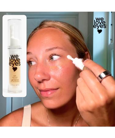 We Love Eyes A.M. Eyelid Gel - Reduce Puffiness Fine Lines & Under Eye Bags with Vegan Botanical Formula - Buy Online on GoSupps.com