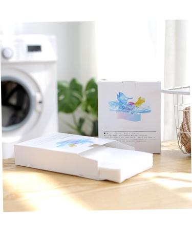 Sosoport 48 Pcs Paper for Clothes Wipeoff Eraced Washing Color Catcher Spot Cleaner Dye Home Laundry Papers Color Paper Stain Remover Clothes Grabber Stain Wash and Care Confetti As Shownx2pcs mediumx2pcs - Buy Online on GoSupps.com