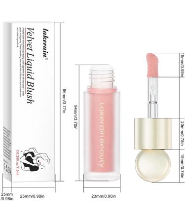 Cream Blush Liquid Cream Blush Light Weight Long Wearing and Natural Looking Skin Tint Blush Makeup 7.5ml Cle-ca 1# - Buy Online on GoSupps.com