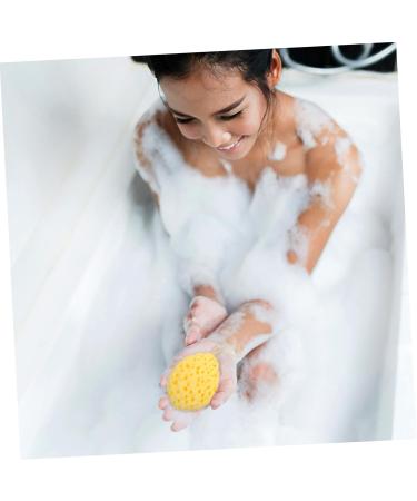 4pcs Exfoliating Bath Balls & Loofah Sponges - Body Wash Shower Scrubbers for Clean & Fresh Skin - Buy Online on GoSupps.com