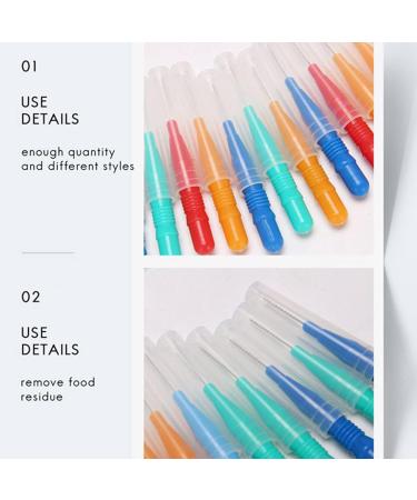 ISTOVO 1000pcs Interdental Brushes - Gentle Dental Pick & Tooth Floss for Effective Cleaning | International Shipping Available - Buy Online on GoSupps.com